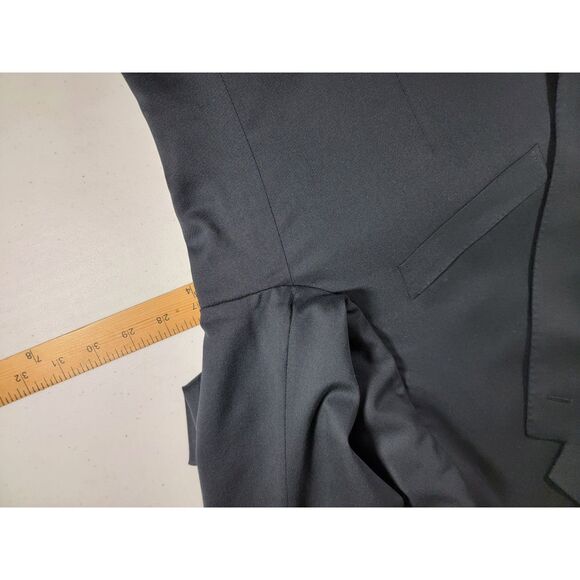 Ermenegildo Zegna Navy Blazer Sport Coat Suit Jacket - Picture 5 of 9